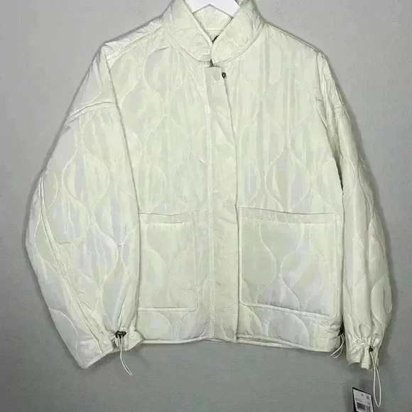 Lucky Brand Jackets & Blazers - LUCKY BRAND- Off White Puffer Jacket Sz L NWT